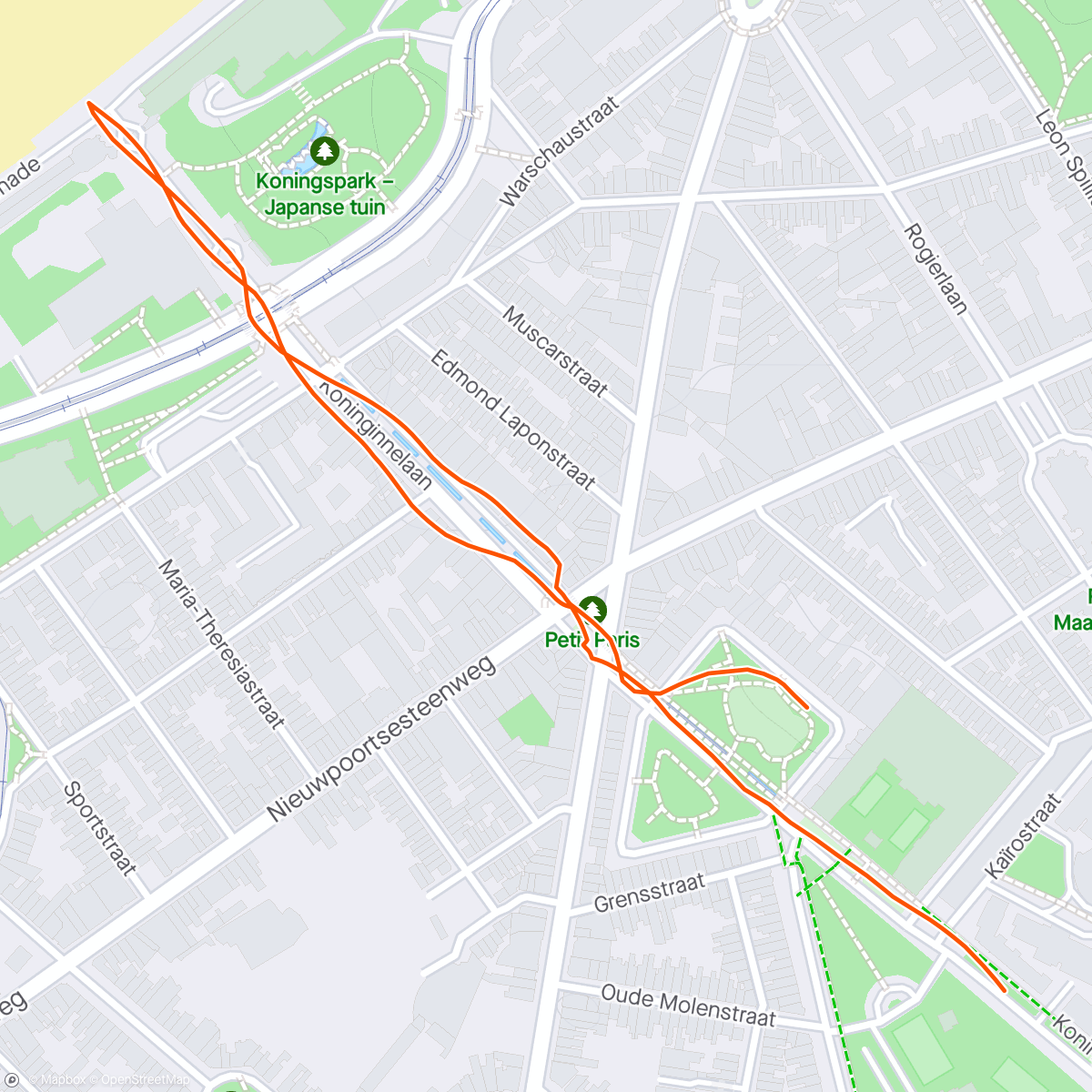 Карта физической активности (Evening Walk 31/69 Turbo 💚)