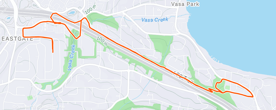 Карта физической активности (Morning Run)