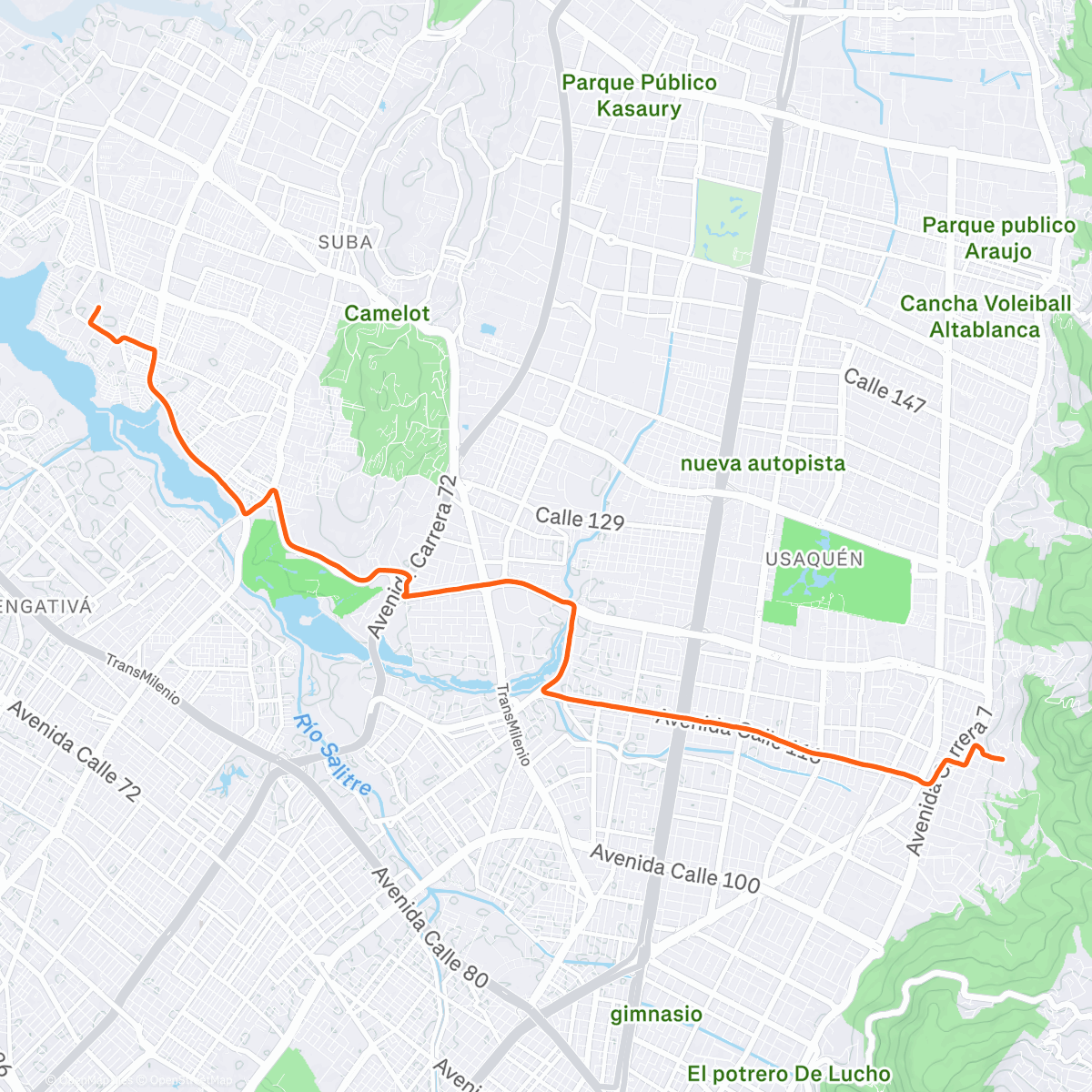 Map of the activity, Recuperación ❤️‍🩹
