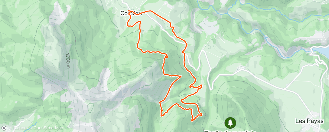 Peta aktivitas, Endurance