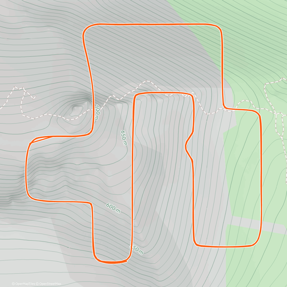 Map of the activity, Zwift - Glasgow Crit Six in Scotland