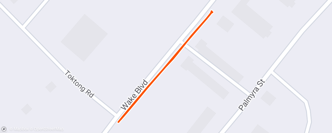 Map of the activity, Evening Walk