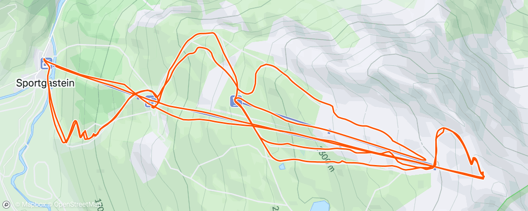 Map of the activity, Morning Workout