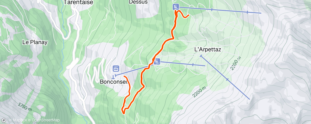 Carte de l'activité Morning Trail with the Irish engine 🇮🇪