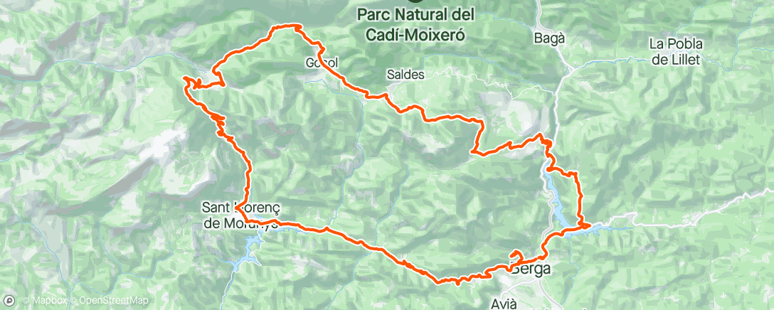 Map of the activity, Ruta Minera amb Berni i Gere
