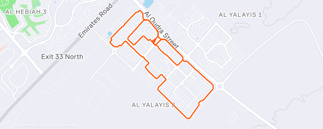 Карта физической активности (Morning Run)