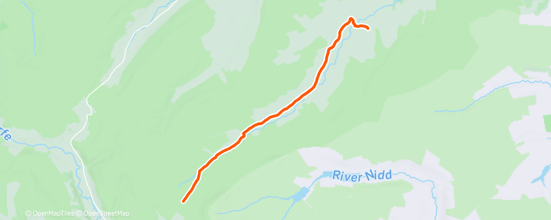 Map of the activity, Morning Ride