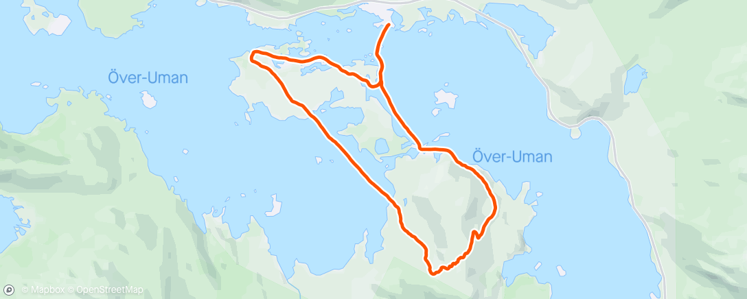 Map of the activity, Skøyteski og April skare😎👍