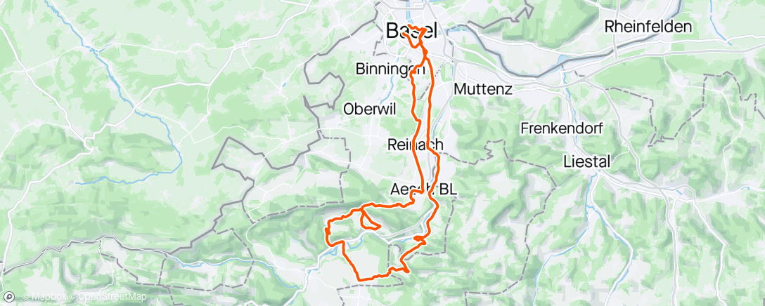 Map of the activity, Goschn poliern. VCC Sport+