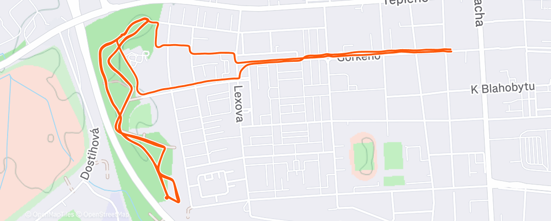 Map of the activity, Třetí adventní neděle 🎄❤️🙏🏻