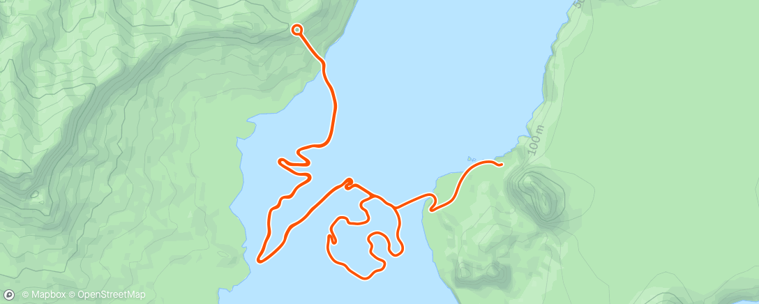 Map of the activity, Zwift - Group Ride: Tour Fever │ Climb Portal Challenge │ Col de la Croix Saint-Robert on Climb Portal - Volcano in Watopia