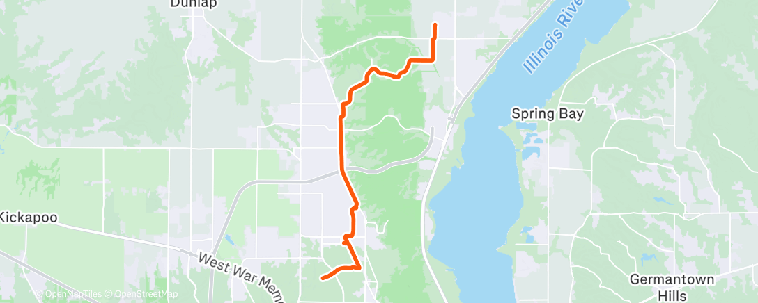 Map of the activity, Last afternoon commute of 2025, stops at ATM, Fox Pub