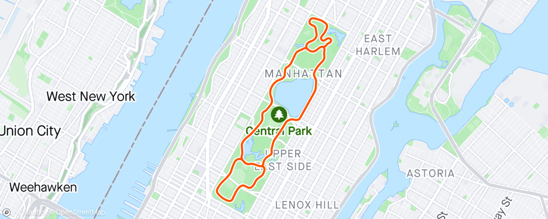 Map of the activity, Zwift - 03. Cadence and Cruise [Lite] in New York