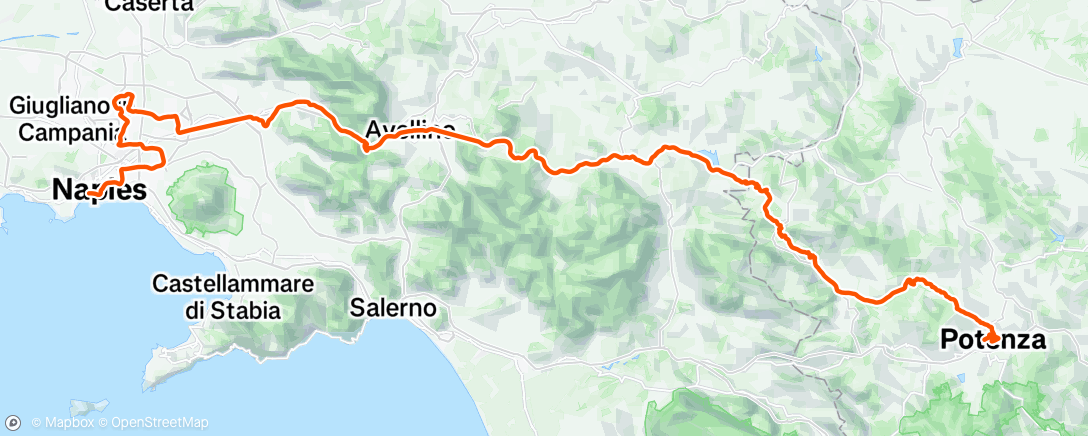 Map of the activity, Giro d'Italia 🇮🇹 - Tappa 6