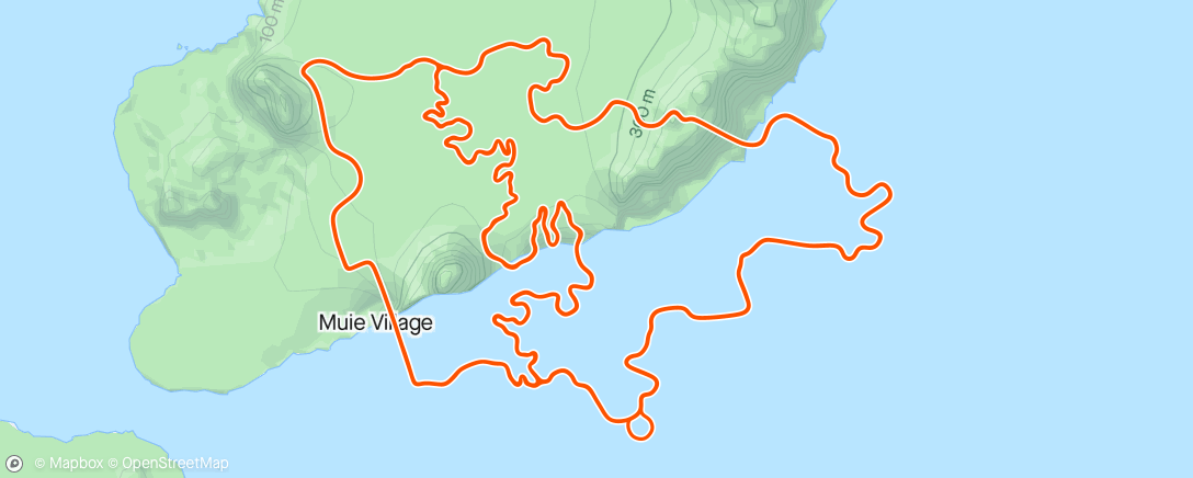 活动地图，Zwift - Eastern Eight in Watopia