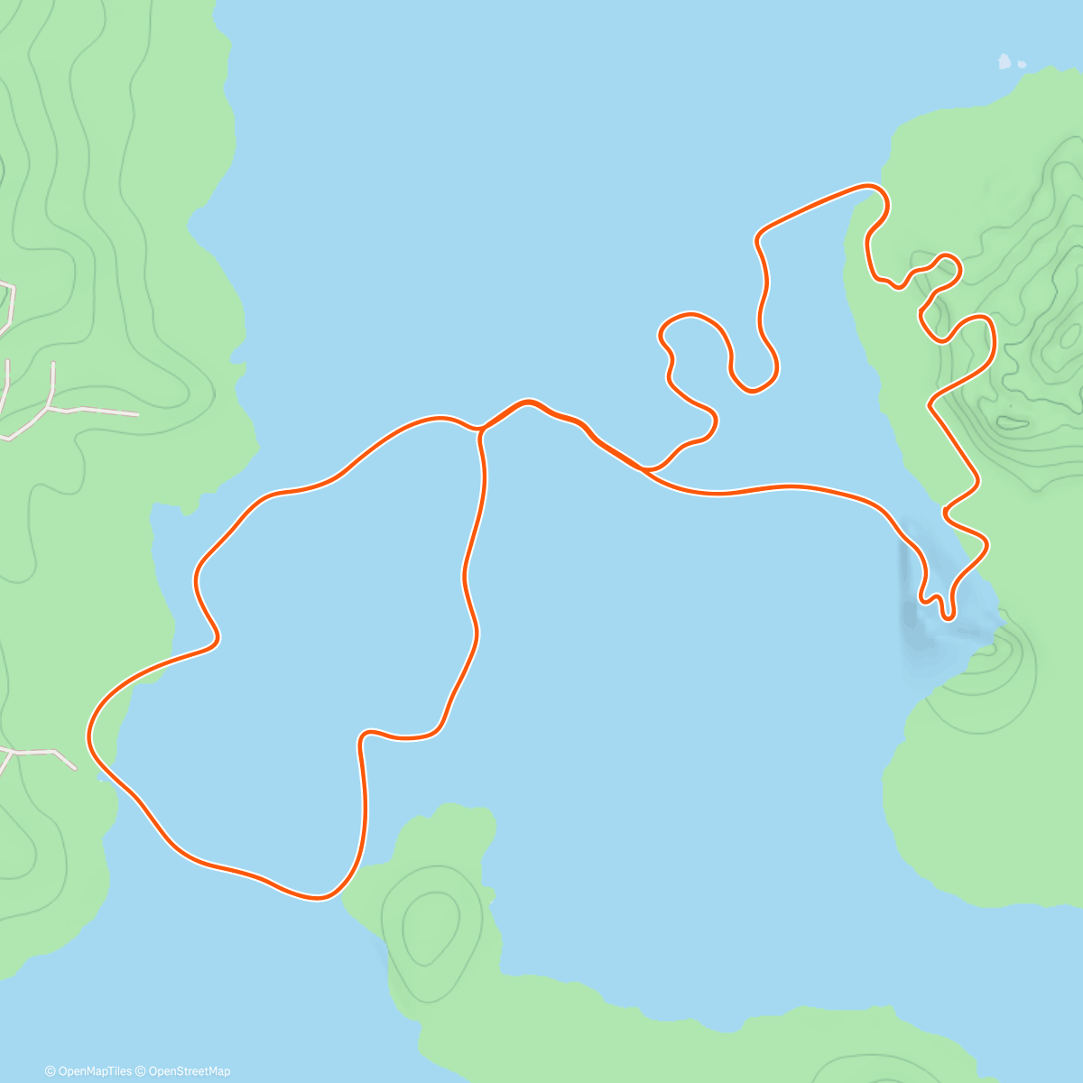 Map of the activity, Zwift - Jarvis Seaside Sprint in Watopia