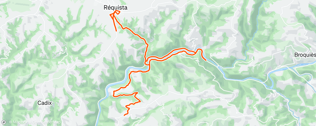 Carte de l'activité