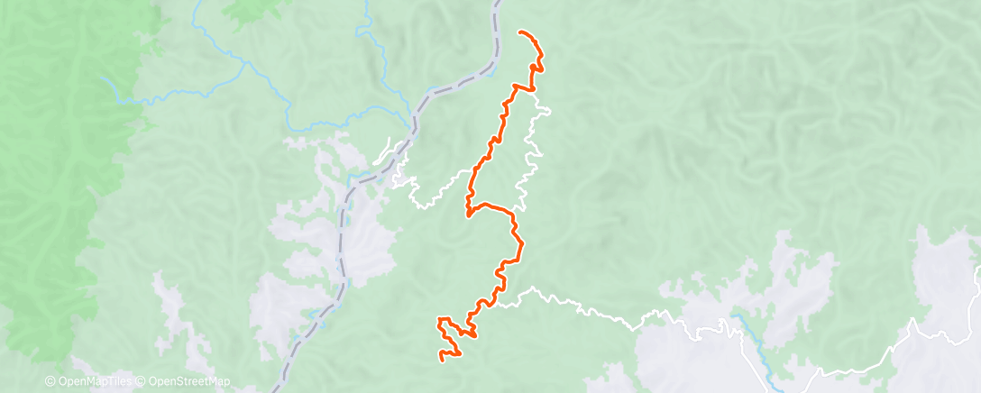 Карта физической активности (Vda. La Esmeralda)