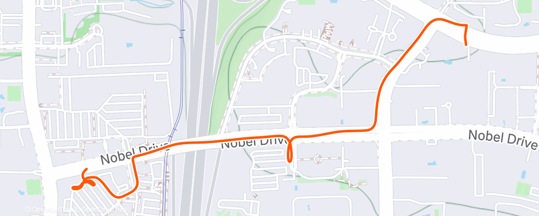 Карта физической активности (Morning Ride)