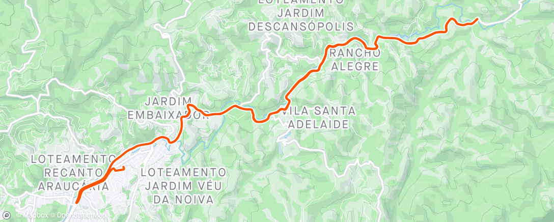 Map of the activity, Giro Safetti