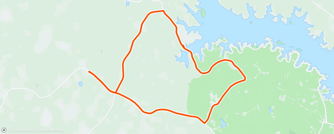 Map of the activity, Colonel Creek