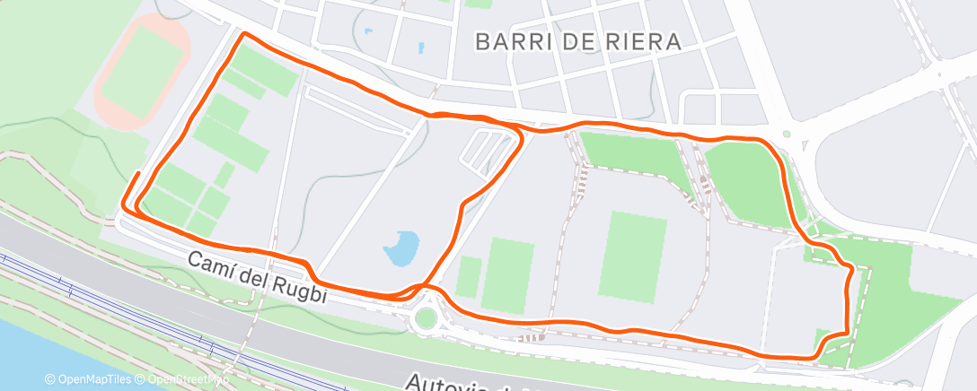 Map of the activity, Escalfar Z4