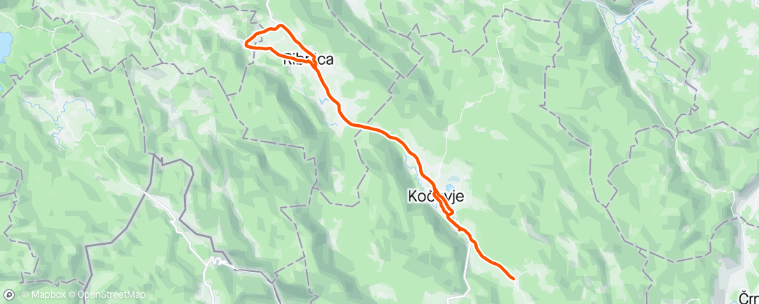 Map of the activity, Parna lokomotiva