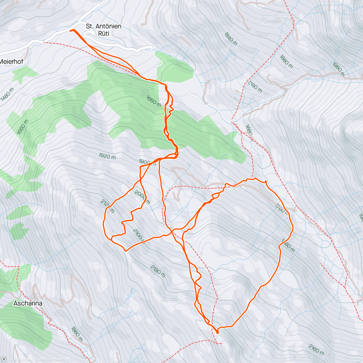 Map of the activity, Zwischen den Fronten