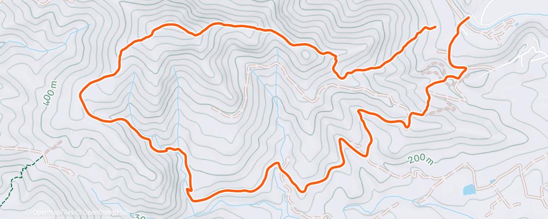 Map of the activity, Excursión de mañana