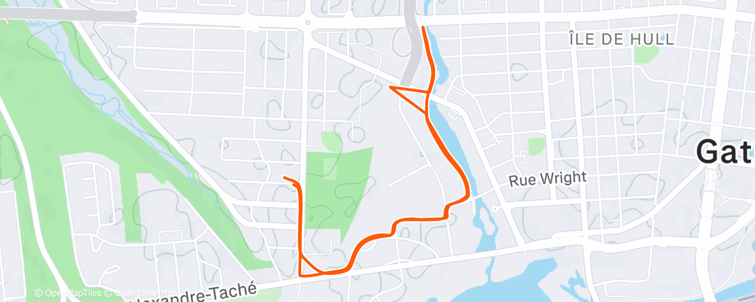 Map of the activity, Overstimulated