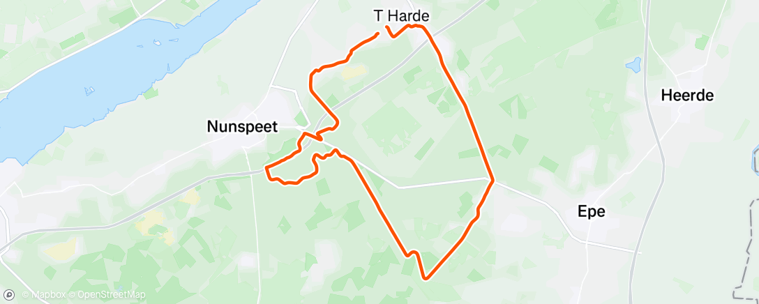 Map of the activity, Namiddagrit