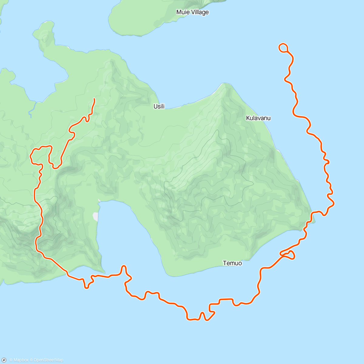 Karte der Aktivität „Zwift - Coast Crusher in Watopia”