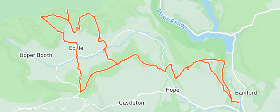 Mapa da atividade, Morning Run