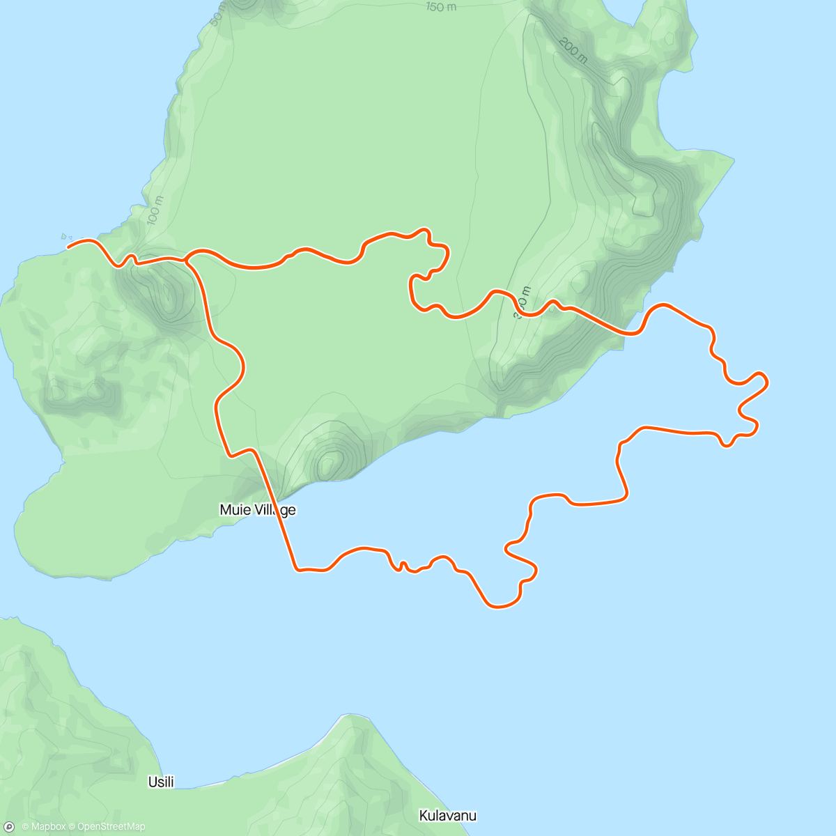 Карта физической активности (Zwift - Group Ride: SZR  Endurance Ride (E) on Tick Tock in Watopia)
