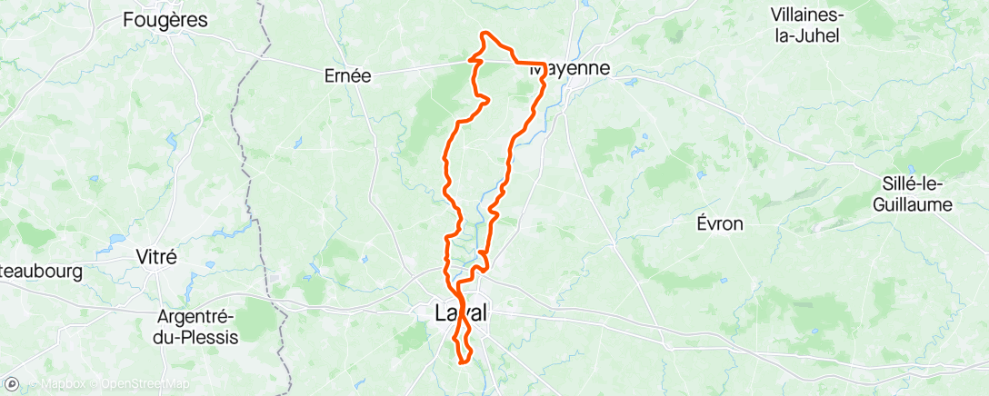 Map of the activity, Sortie vélo de route ☀️ 👌