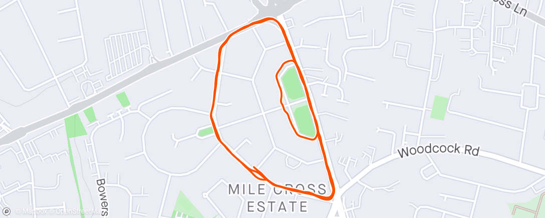 Map of the activity, Sore Saturday Circuits