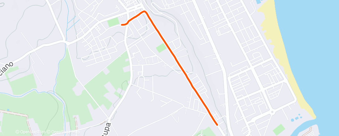 Map of the activity, Rientro 🐌