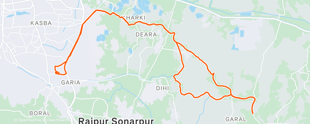 Map of the activity, Sunday's 50 with খেজুর রস