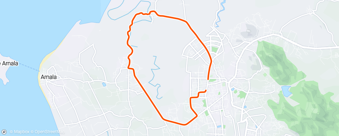 Map of the activity, 42 / 75 - Morning Ride