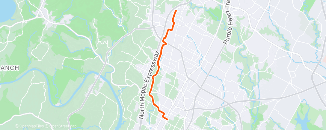 Карта физической активности (Cold & Windy Inventory Day)