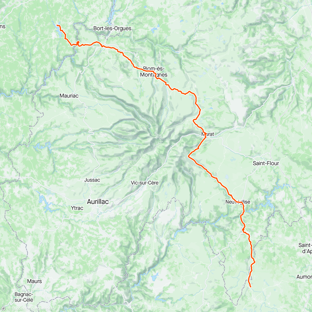 Map of the activity, Etappe 4