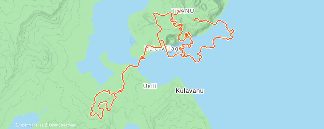 Map of the activity, Rapha 500 / Day 2