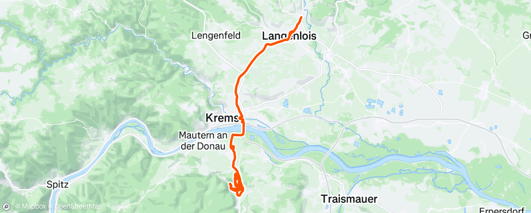 Map of the activity, Mountainbike-Fahrt am Nachmittag
