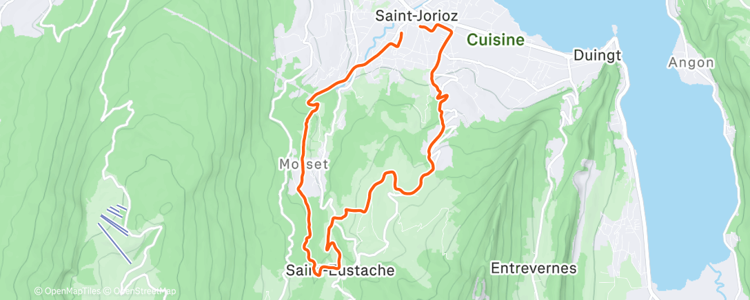 Карта физической активности (Vallonné souple 🌲)