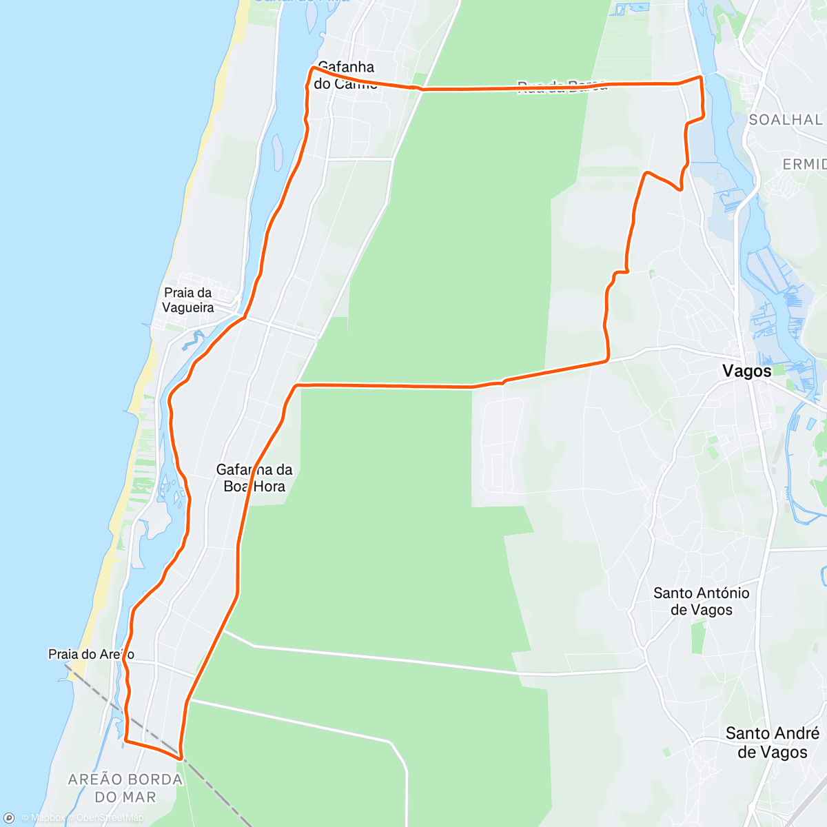 Map of the activity, Manastash Ridge