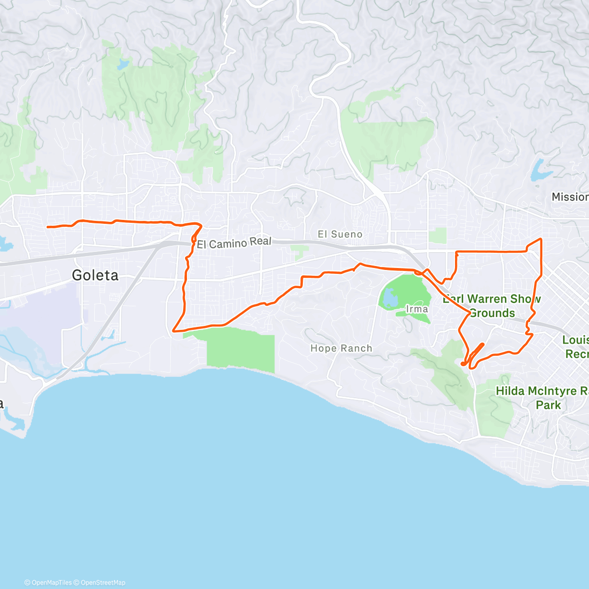 Map of the activity, Christmas Litez