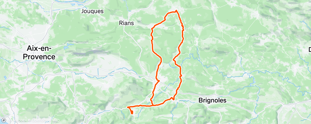 Map of the activity, 🚴🚴 Francis et moi un régal 👍🏻😁
