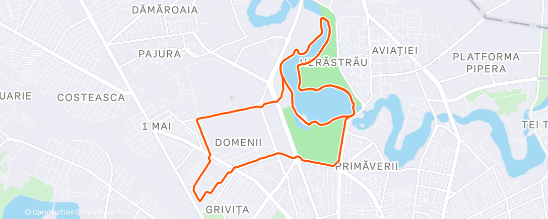 Map of the activity, 49th Birthday Run 🏃‍♂️🎂