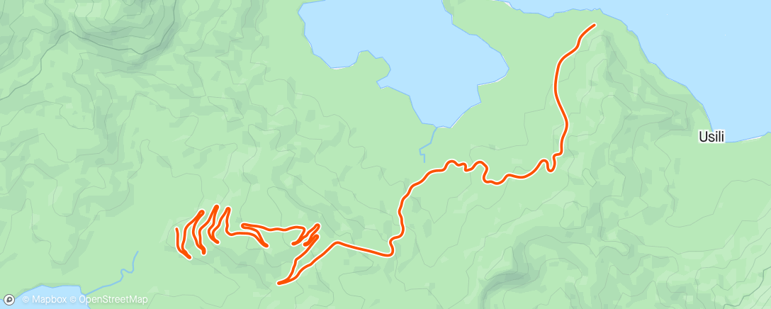 Map of the activity, Zwift - p in Watopia