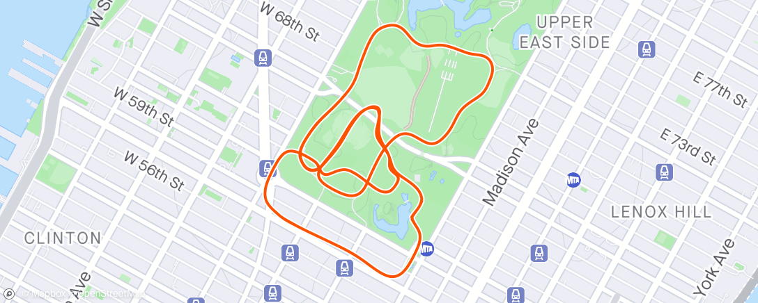 Map of the activity, Zwift - 2004 on Roule Ma Poule in New York